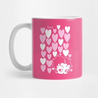 BETTY BOOP - Lots of hearts Mug